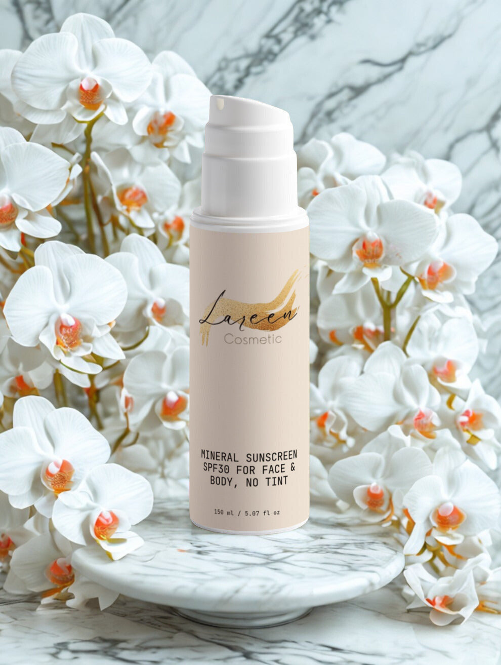 Mineral Sunscreen SPF30 for Face & Body, no tint