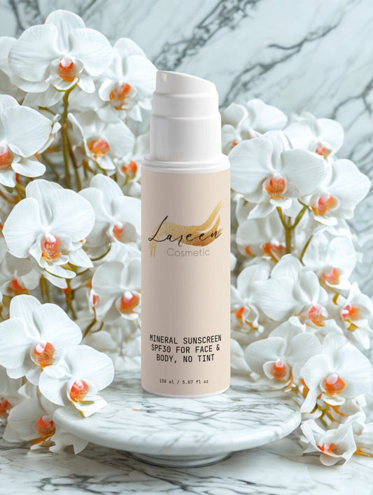 Mineral Sunscreen SPF30 for Face & Body, no tint