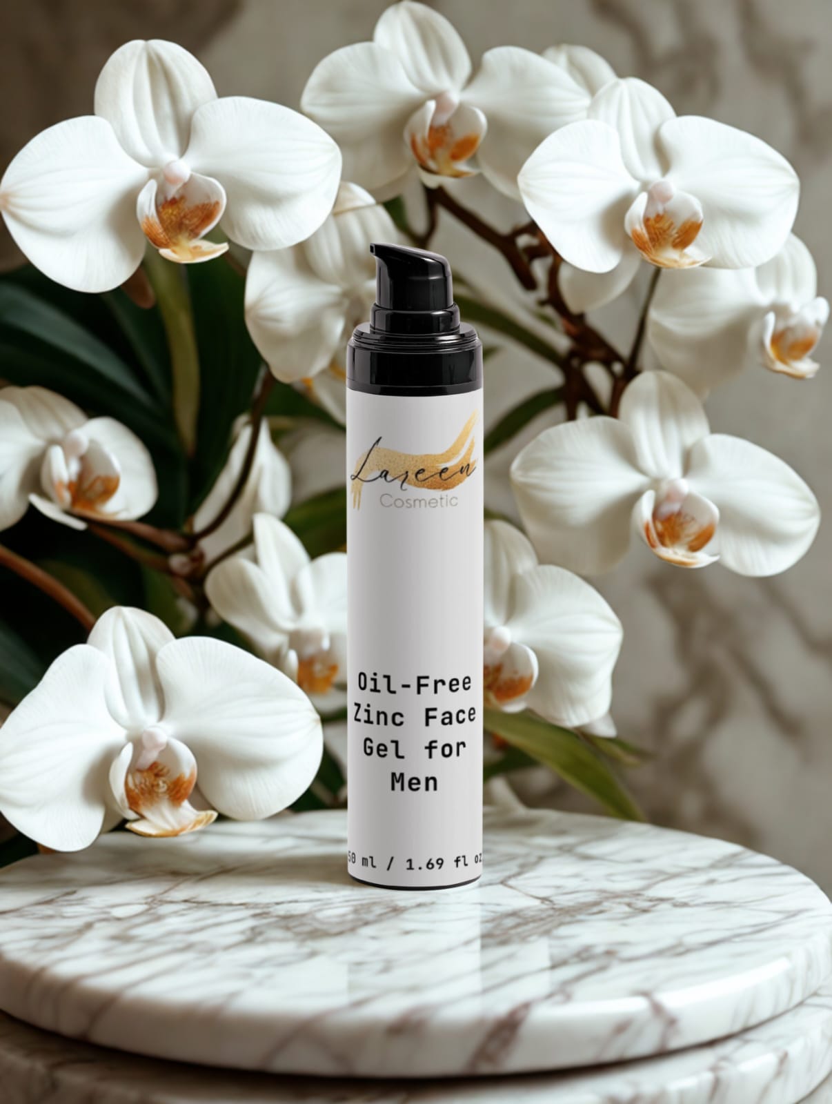 Oil-Free Zinc Face Gel for Men
