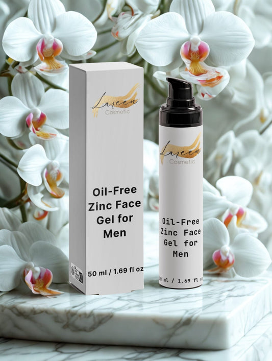 Oil-Free Zinc Face Gel for Men
