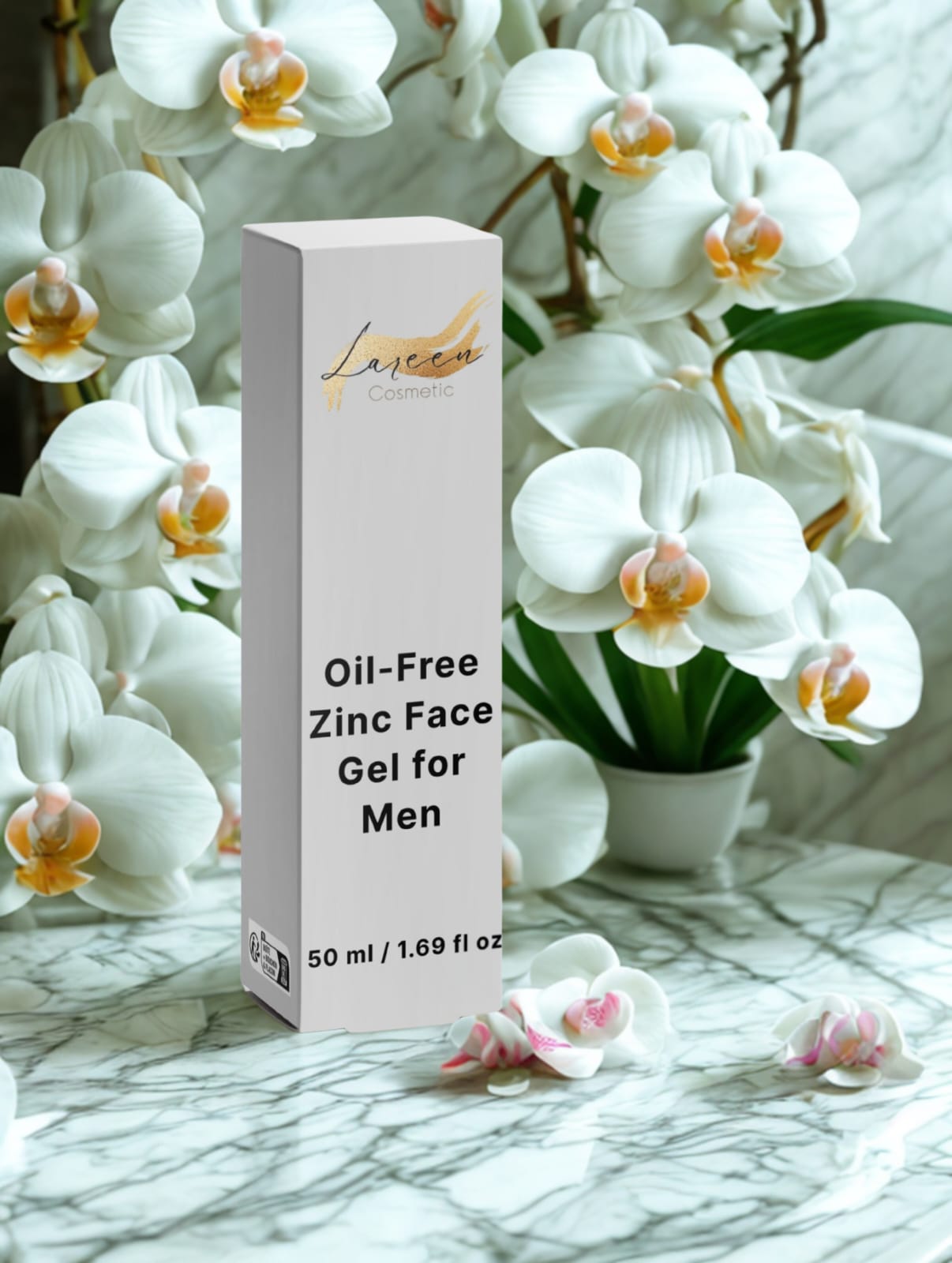 Oil-Free Zinc Face Gel for Men